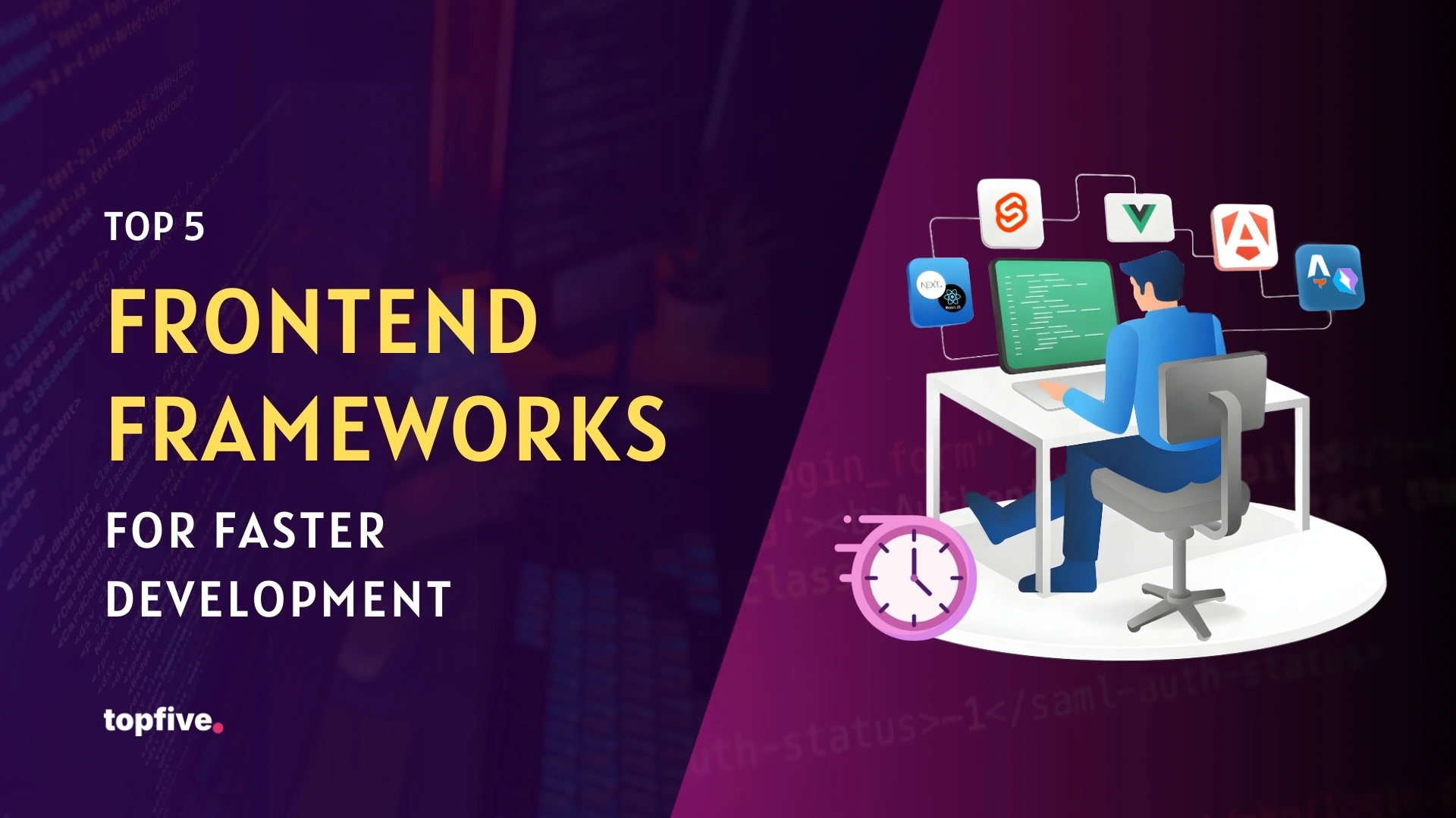 Top 5 Frontend Frameworks for Faster Development in 2026