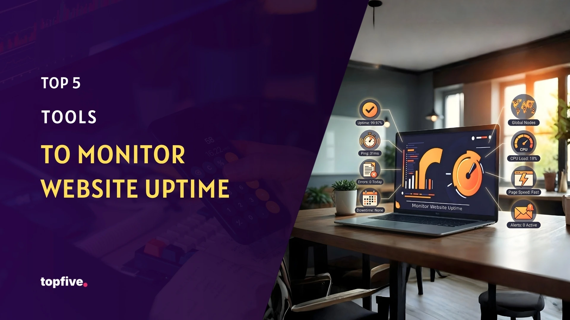 Top 5 Tools to Monitor Website Uptime
