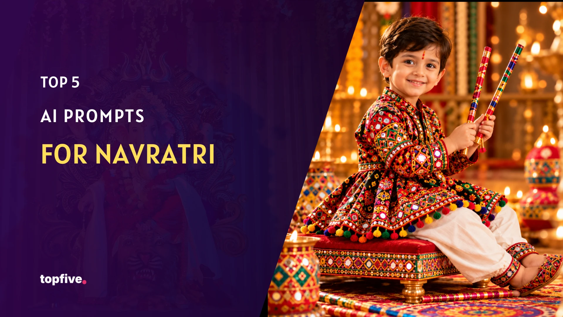 Trending Navratri Baby AI Photoshoot Prompts